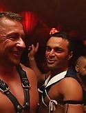 More of Aaron Giant and other famous Pornstars backstage on Berlin's Hustlaball.